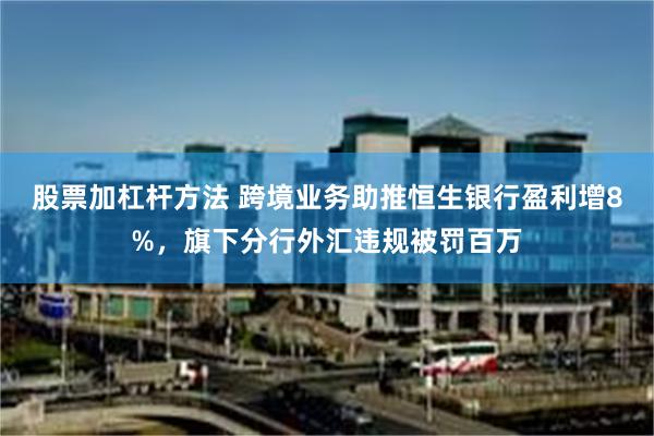 股票加杠杆方法 跨境业务助推恒生银行盈利增8%，旗下分行外汇违规被罚百万