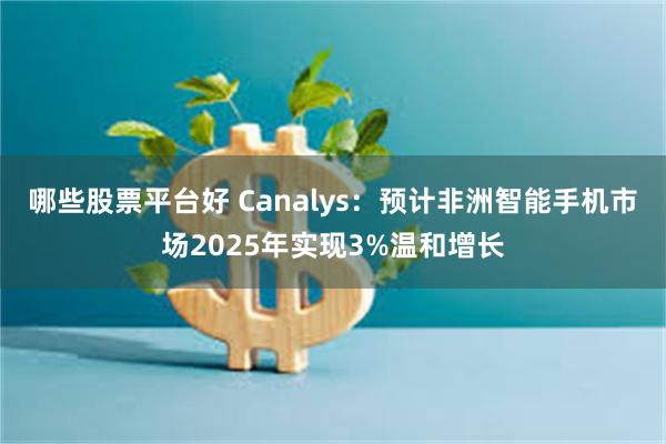 哪些股票平台好 Canalys：预计非洲智能手机市场2025年实现3%温和增长