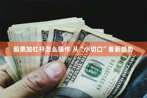 股票加杠杆怎么操作 从“小切口”看新趋势